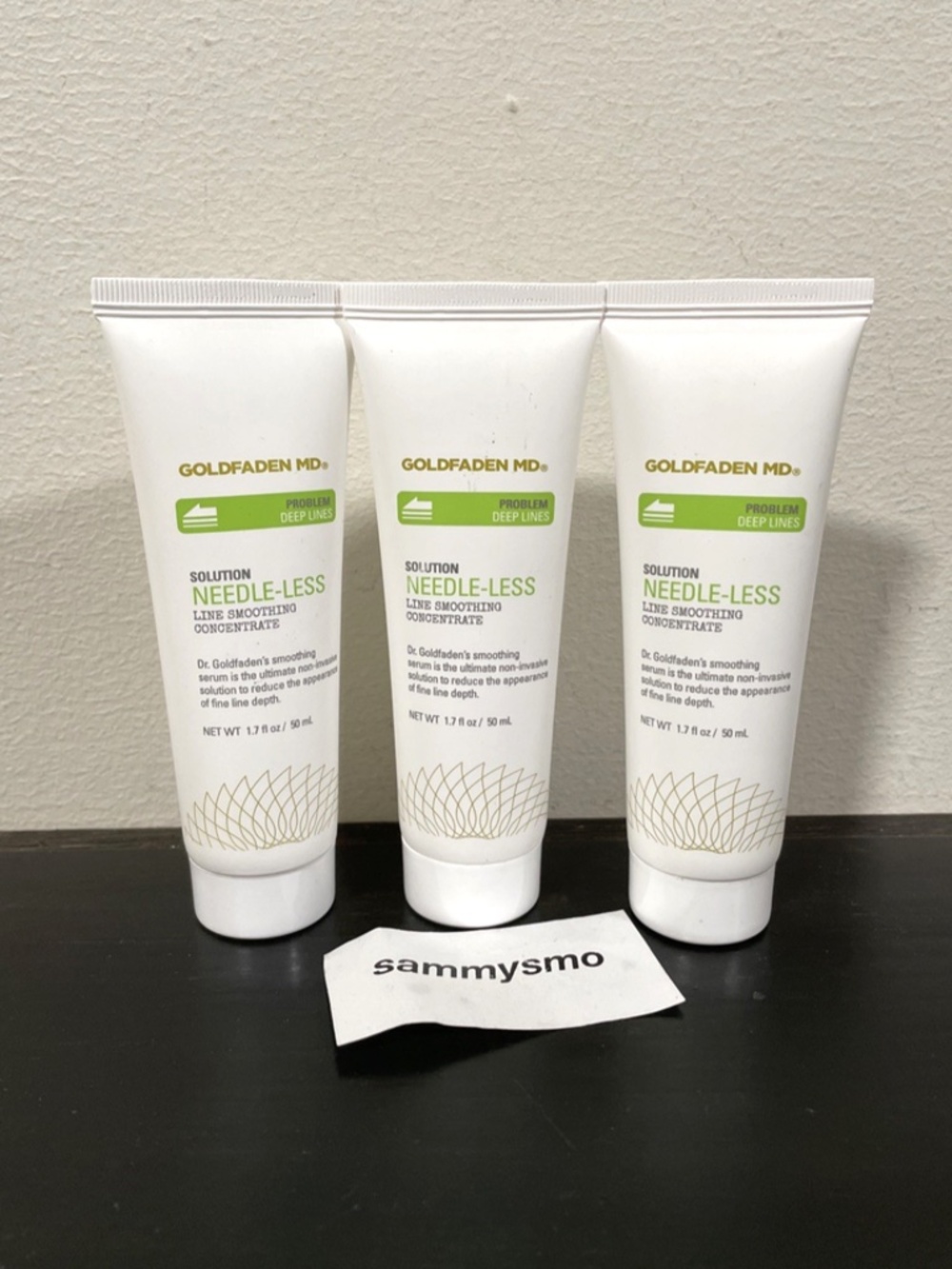GOLDFADEN MD Needle less Line Smoothing Concentrate, Full Sized 50ml x3 tubes